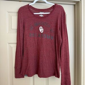 Jansport - Red University of Oklahoma Long Sleeve Tee